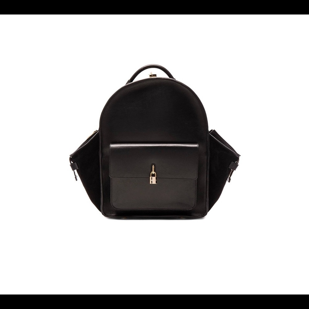 $3160 Buscemi Men's Aero Large Leather Backpack